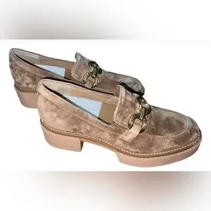 Dolce Vita | Shoes | Dolce Vita Suede Tan Gold Slip On  display picture 2